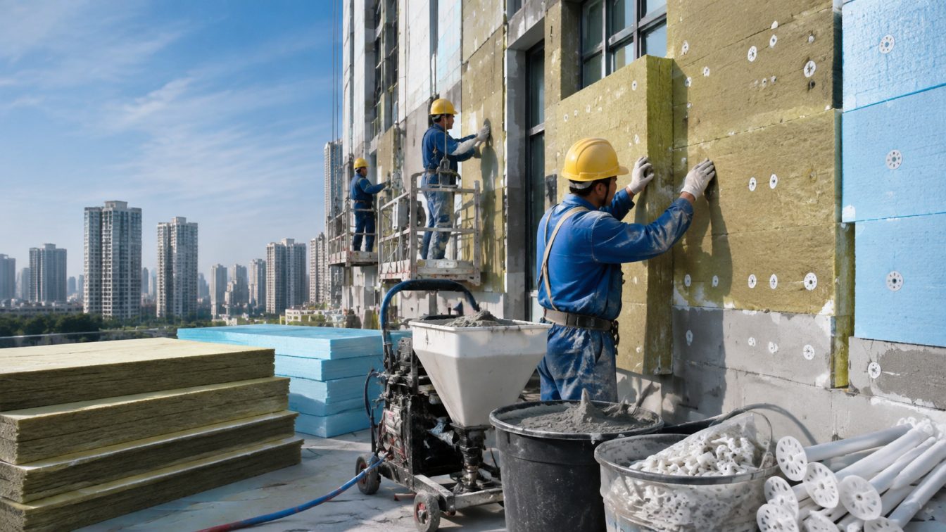利州区为建筑工程提供保温防火方案